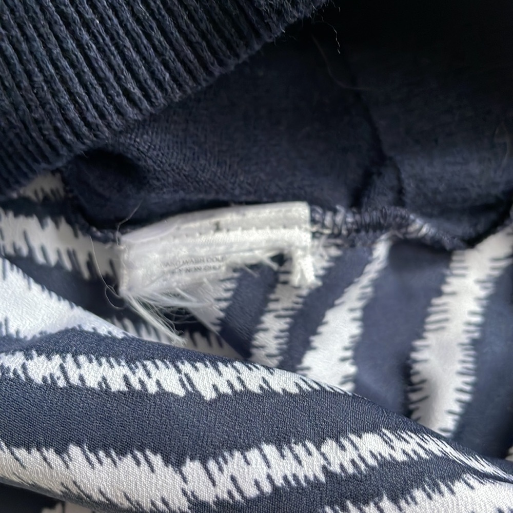Michael Michael Kors Zebra Print Mixed Media Top Size Medium - Picture 6 of 6
